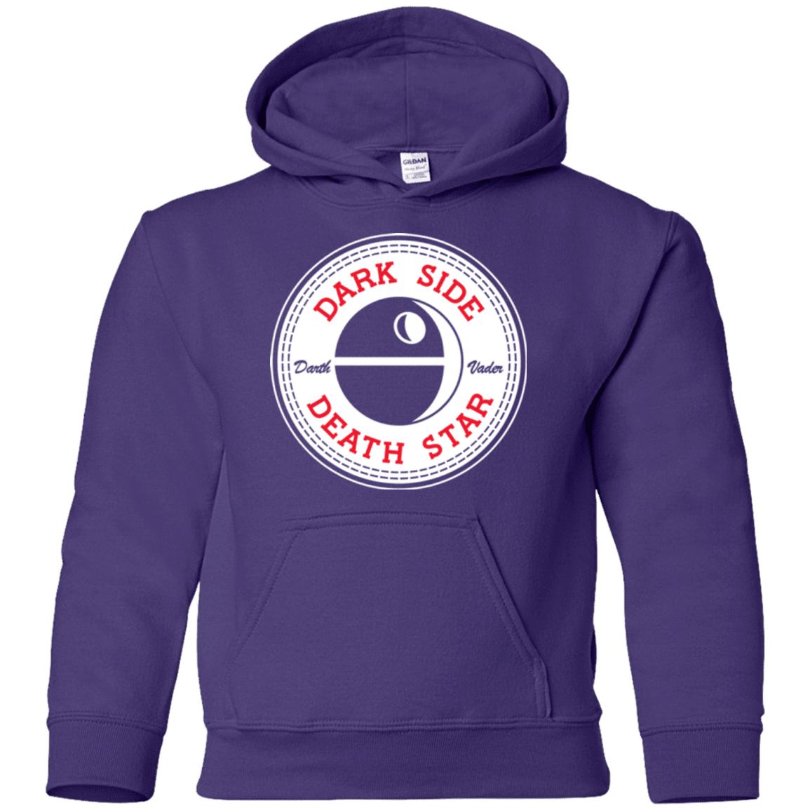 Sweatshirts Purple / YS Death Star Youth Hoodie