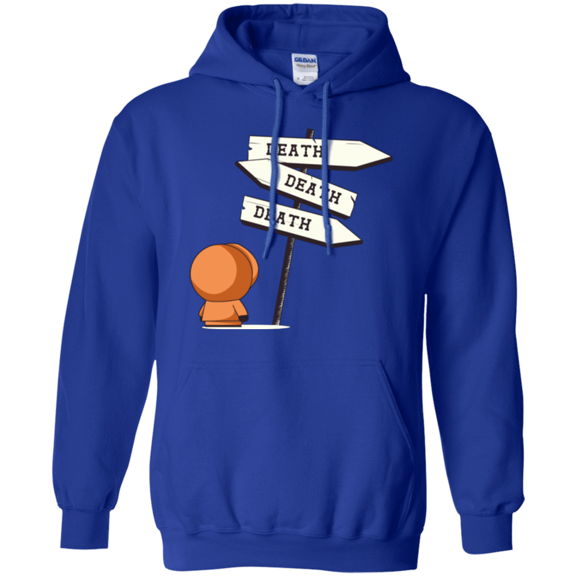 Sweatshirts Royal / Small DEATH TINY Pullover Hoodie