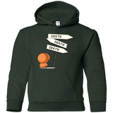 Sweatshirts Forest Green / YS DEATH TINY Youth Hoodie