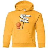 Sweatshirts Gold / YS DEATH TINY Youth Hoodie