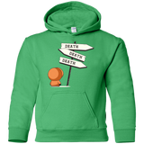 Sweatshirts Irish Green / YS DEATH TINY Youth Hoodie
