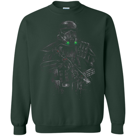 Sweatshirts Forest Green / Small Death Trooper Crewneck Sweatshirt
