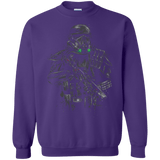 Sweatshirts Purple / Small Death Trooper Crewneck Sweatshirt