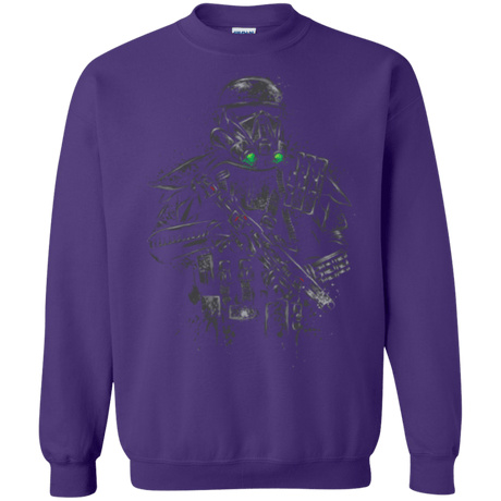 Sweatshirts Purple / Small Death Trooper Crewneck Sweatshirt