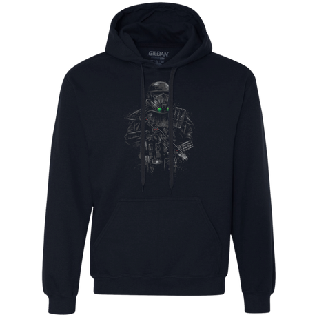 Sweatshirts Navy / Small Death Trooper Premium Fleece Hoodie