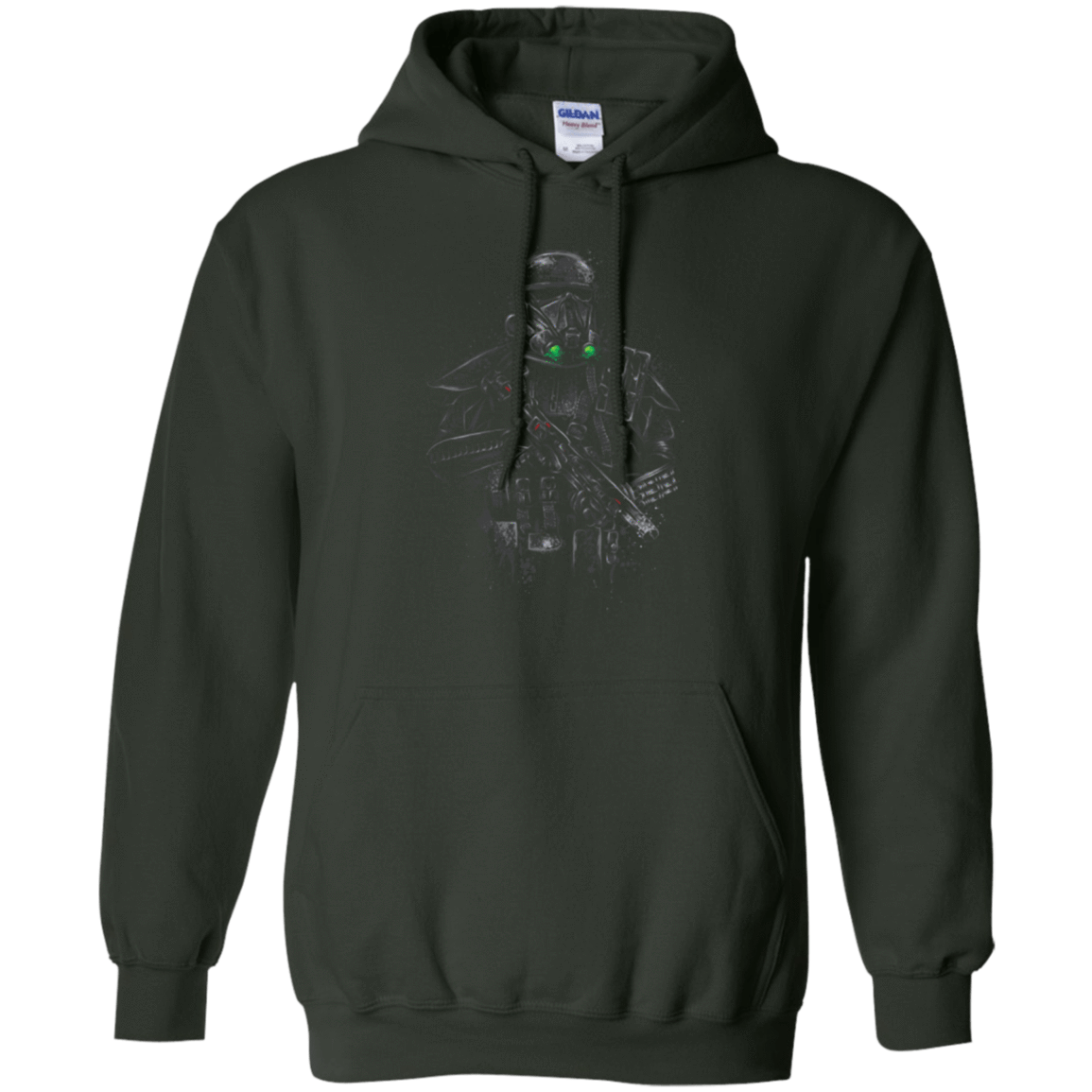 Sweatshirts Forest Green / Small Death Trooper Pullover Hoodie