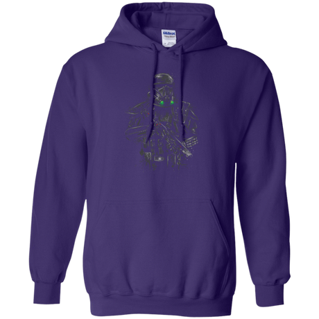 Sweatshirts Purple / Small Death Trooper Pullover Hoodie