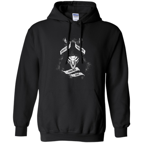 Sweatshirts Black / Small Death Walks Among You Pullover Hoodie