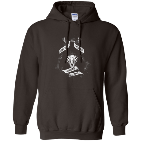 Sweatshirts Dark Chocolate / Small Death Walks Among You Pullover Hoodie