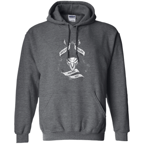 Sweatshirts Dark Heather / Small Death Walks Among You Pullover Hoodie