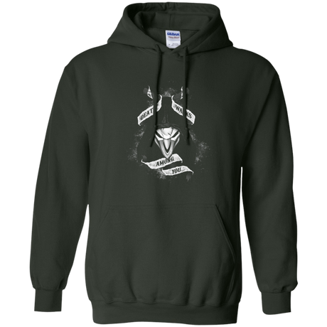 Sweatshirts Forest Green / Small Death Walks Among You Pullover Hoodie