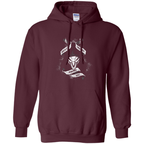 Sweatshirts Maroon / Small Death Walks Among You Pullover Hoodie