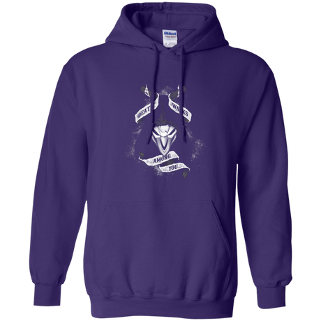 Sweatshirts Purple / Small Death Walks Among You Pullover Hoodie