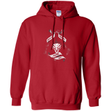 Sweatshirts Red / Small Death Walks Among You Pullover Hoodie