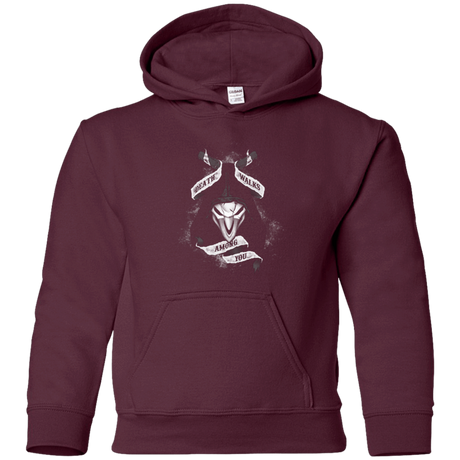 Sweatshirts Maroon / YS Death Walks Among You Youth Hoodie