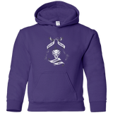 Sweatshirts Purple / YS Death Walks Among You Youth Hoodie