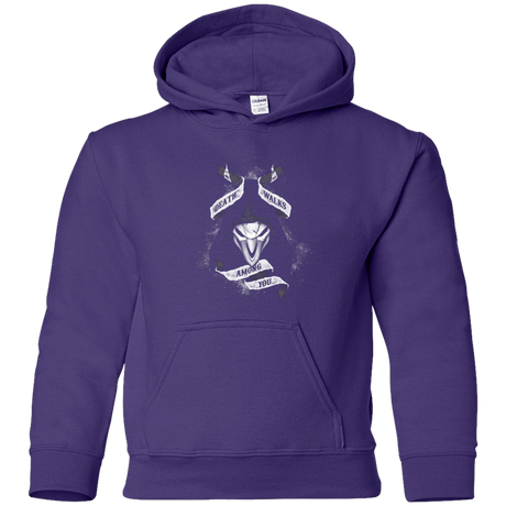 Sweatshirts Purple / YS Death Walks Among You Youth Hoodie