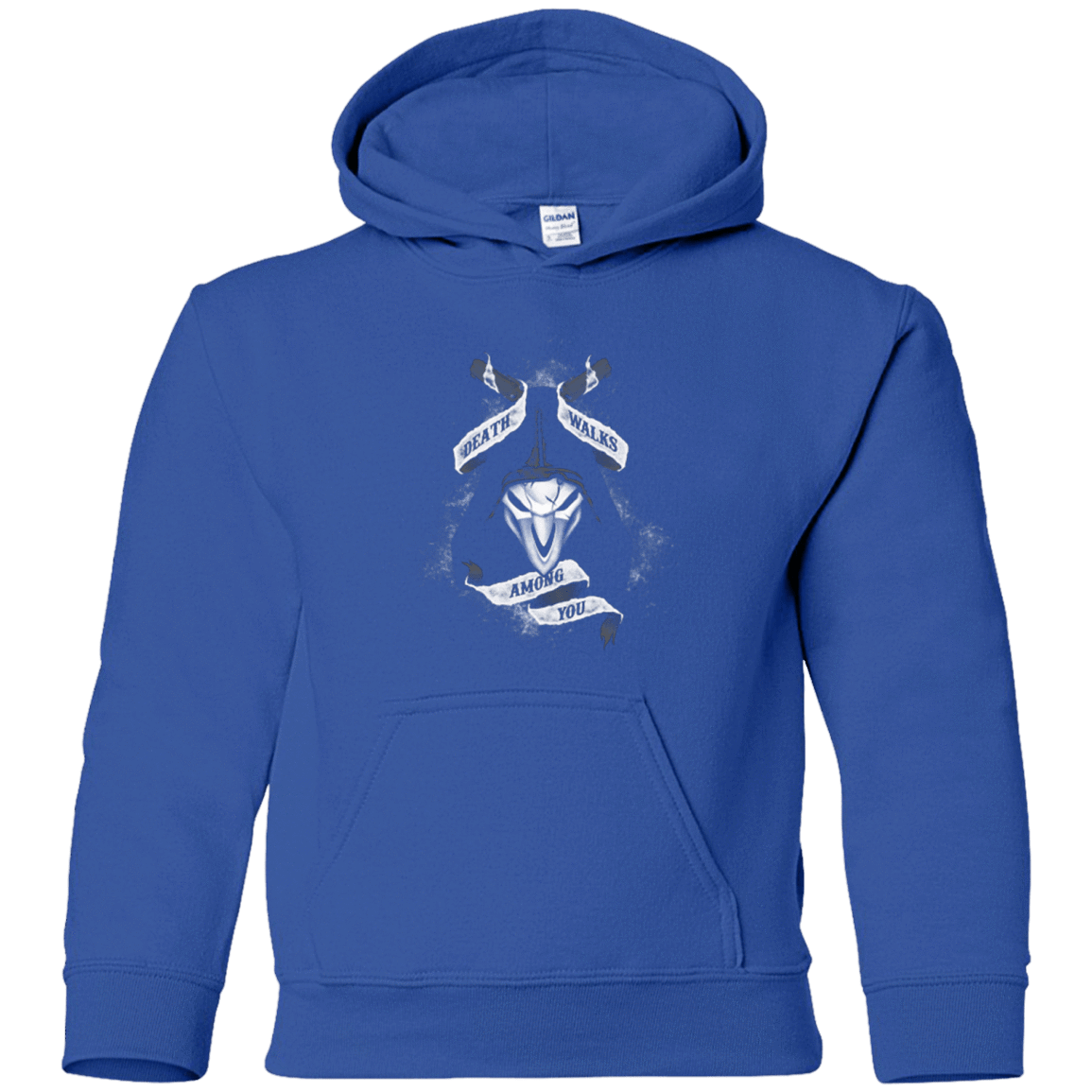 Sweatshirts Royal / YS Death Walks Among You Youth Hoodie