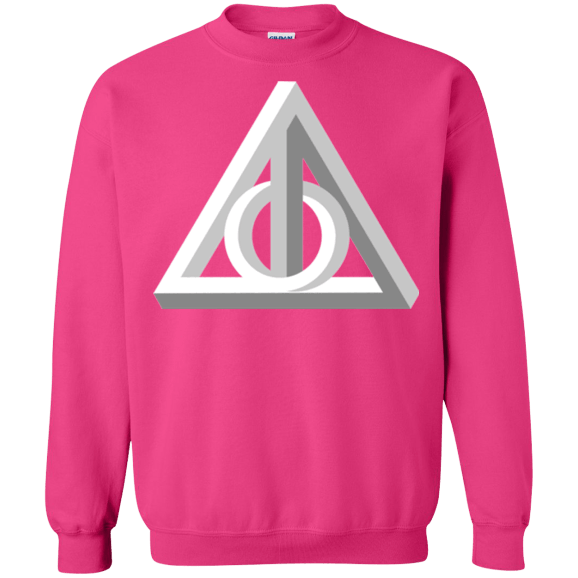 Sweatshirts Heliconia / Small Deathly Impossible Hallows Crewneck Sweatshirt