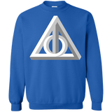 Sweatshirts Royal / Small Deathly Impossible Hallows Crewneck Sweatshirt