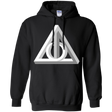 Sweatshirts Black / Small Deathly Impossible Hallows Pullover Hoodie