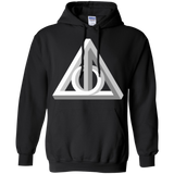 Sweatshirts Black / Small Deathly Impossible Hallows Pullover Hoodie