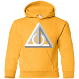 Sweatshirts Gold / YS Deathly Impossible Hallows Youth Hoodie