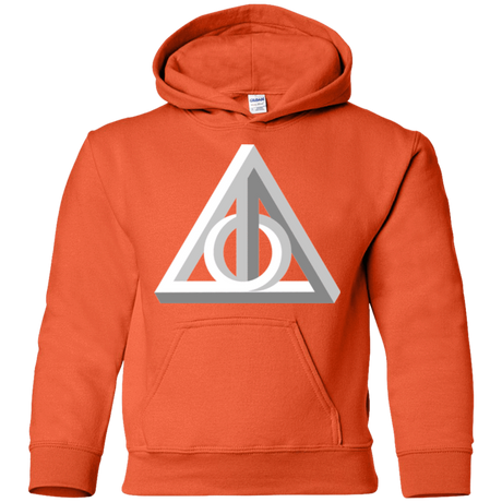 Sweatshirts Orange / YS Deathly Impossible Hallows Youth Hoodie