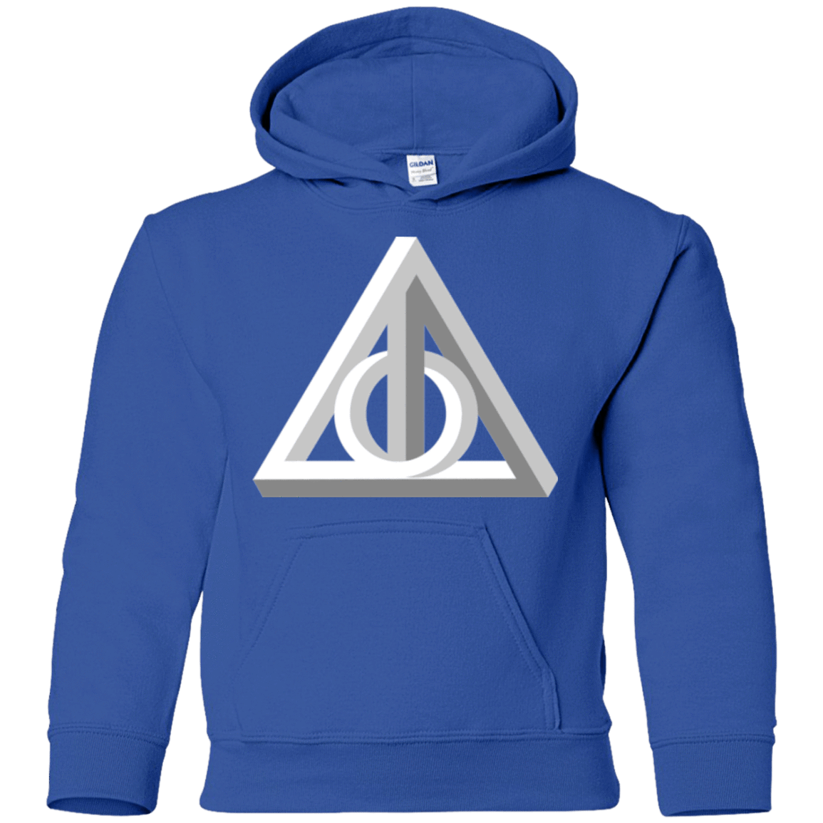 Sweatshirts Royal / YS Deathly Impossible Hallows Youth Hoodie