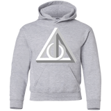 Sweatshirts Sport Grey / YS Deathly Impossible Hallows Youth Hoodie
