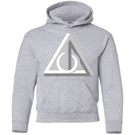 Sweatshirts Sport Grey / YS Deathly Impossible Hallows Youth Hoodie