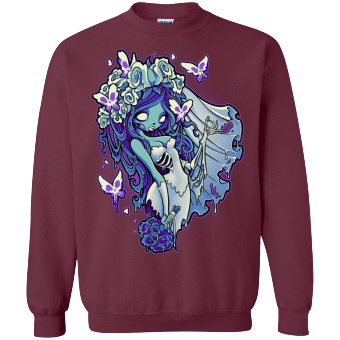 Sweatshirts Maroon / Small Decaying Dreams Crewneck Sweatshirt