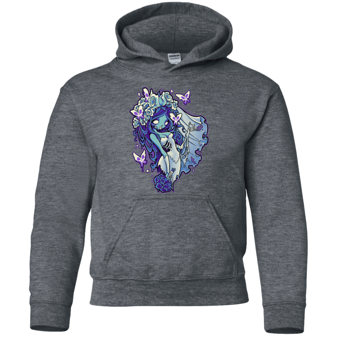 Sweatshirts Dark Heather / YS Decaying Dreams Youth Hoodie