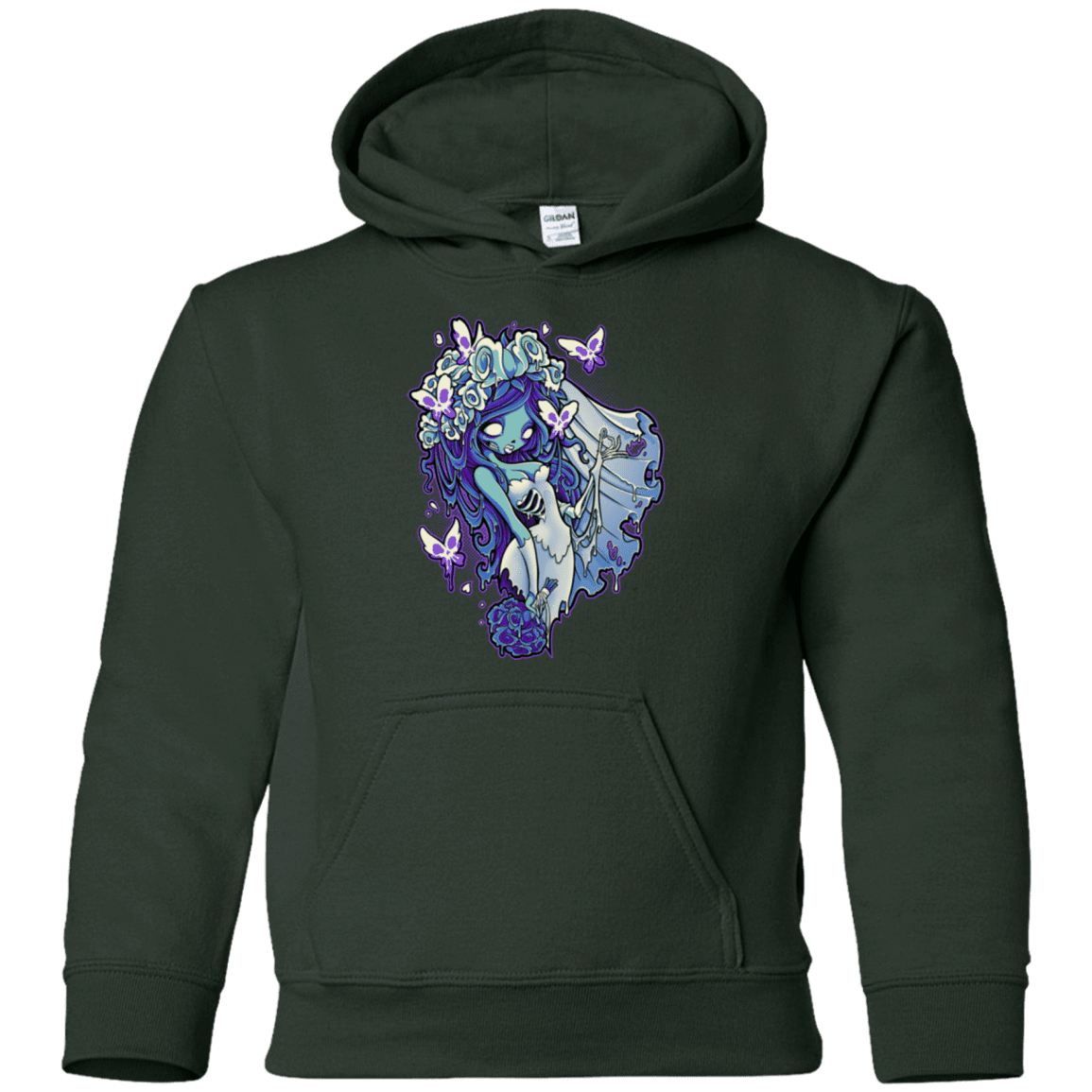 Sweatshirts Forest Green / YS Decaying Dreams Youth Hoodie