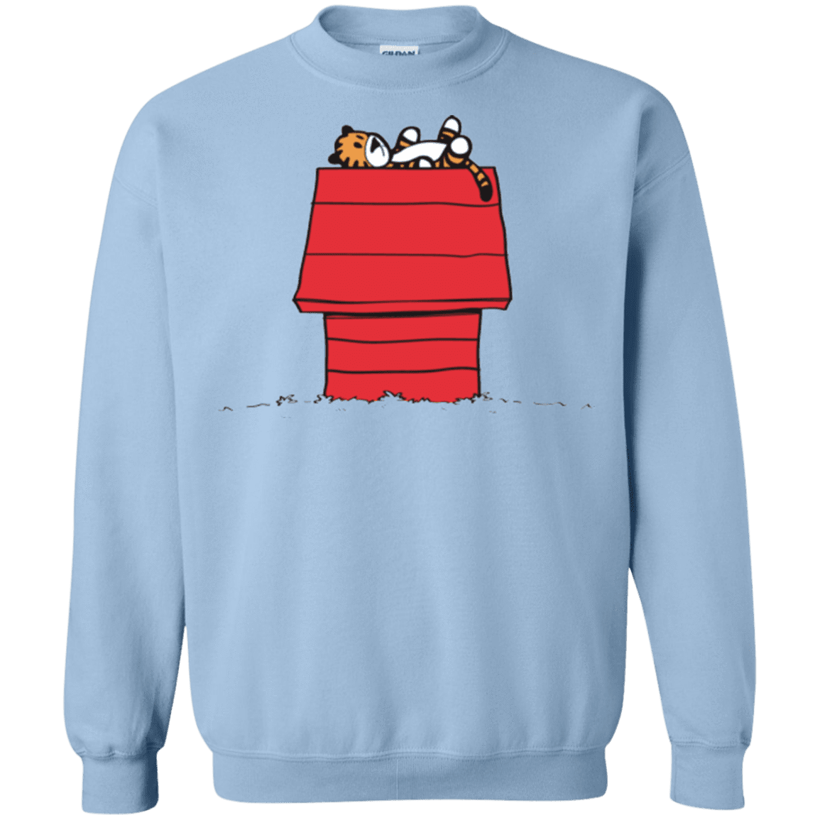 Sweatshirts Light Blue / Small Deep Thought Crewneck Sweatshirt