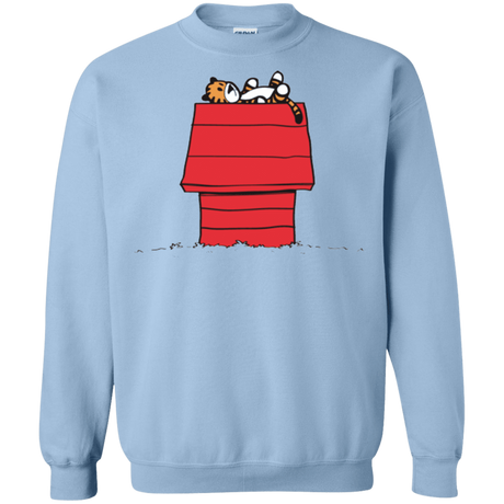 Sweatshirts Light Blue / Small Deep Thought Crewneck Sweatshirt