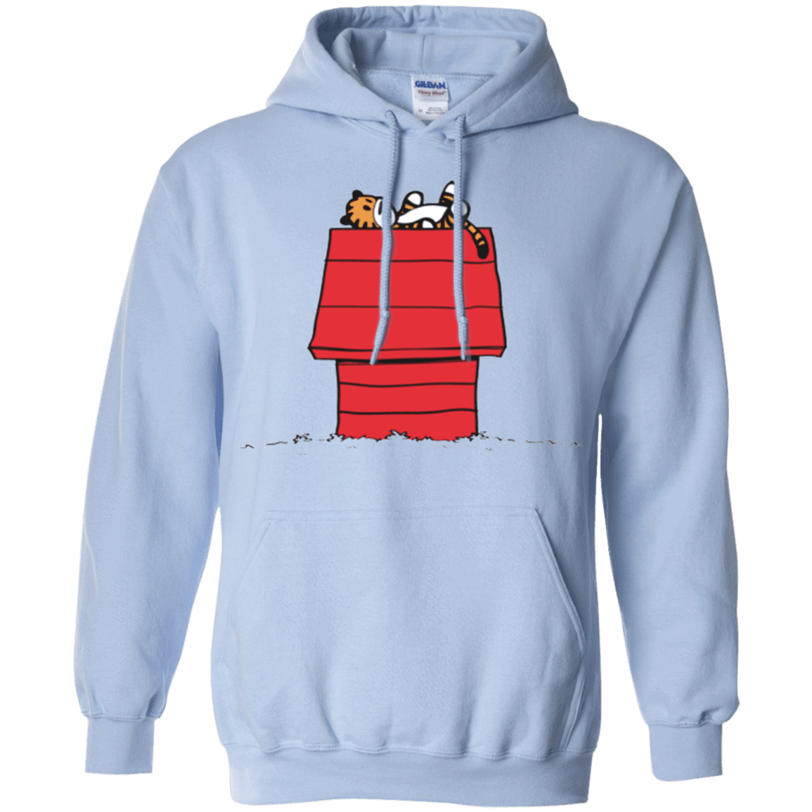 Sweatshirts Light Blue / Small Deep Thought Pullover Hoodie