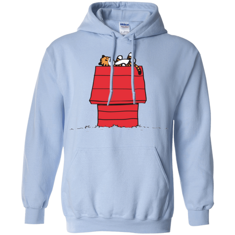 Sweatshirts Light Blue / Small Deep Thought Pullover Hoodie