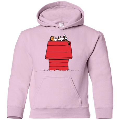 Sweatshirts Light Pink / YS Deep Thought Youth Hoodie