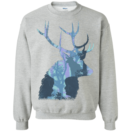 Sweatshirts Sport Grey / Small Deer Cannibal Crewneck Sweatshirt