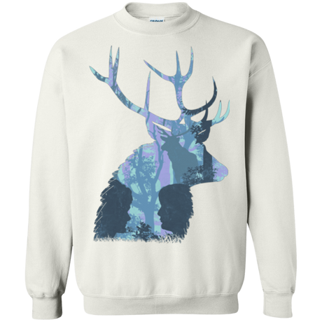 Sweatshirts White / Small Deer Cannibal Crewneck Sweatshirt