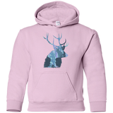 Sweatshirts Light Pink / YS Deer Cannibal Youth Hoodie