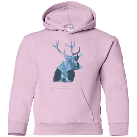 Sweatshirts Light Pink / YS Deer Cannibal Youth Hoodie