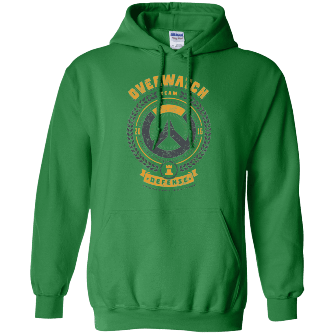 Sweatshirts Irish Green / Small Defense Team Pullover Hoodie