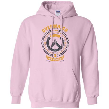 Sweatshirts Light Pink / Small Defense Team Pullover Hoodie