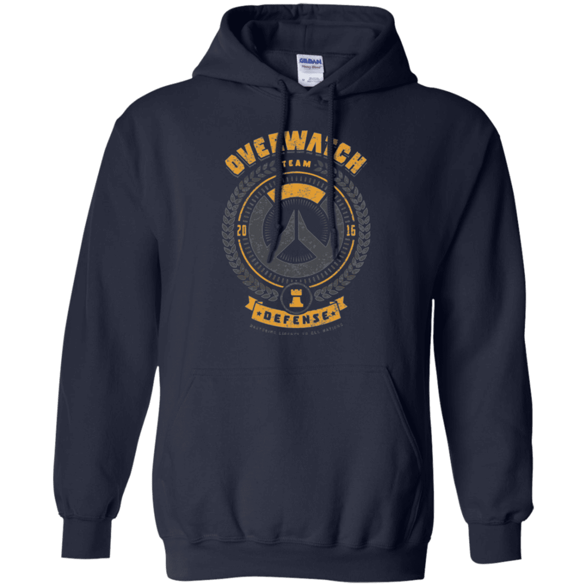 Sweatshirts Navy / Small Defense Team Pullover Hoodie