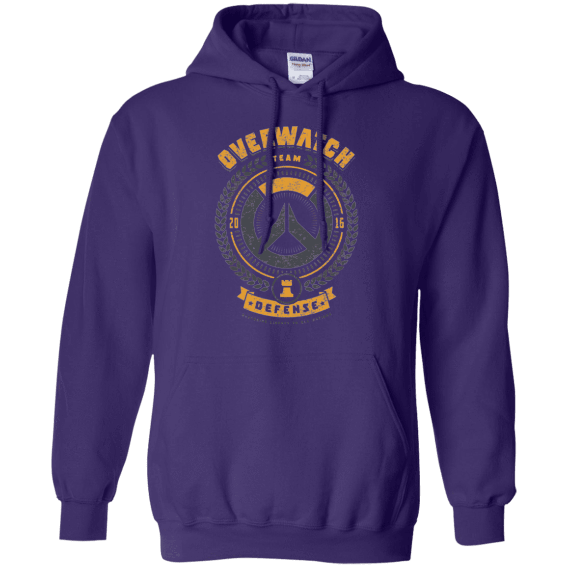 Sweatshirts Purple / Small Defense Team Pullover Hoodie