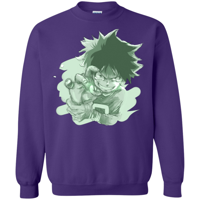 Sweatshirts Purple / Small Deku Sketch Crewneck Sweatshirt