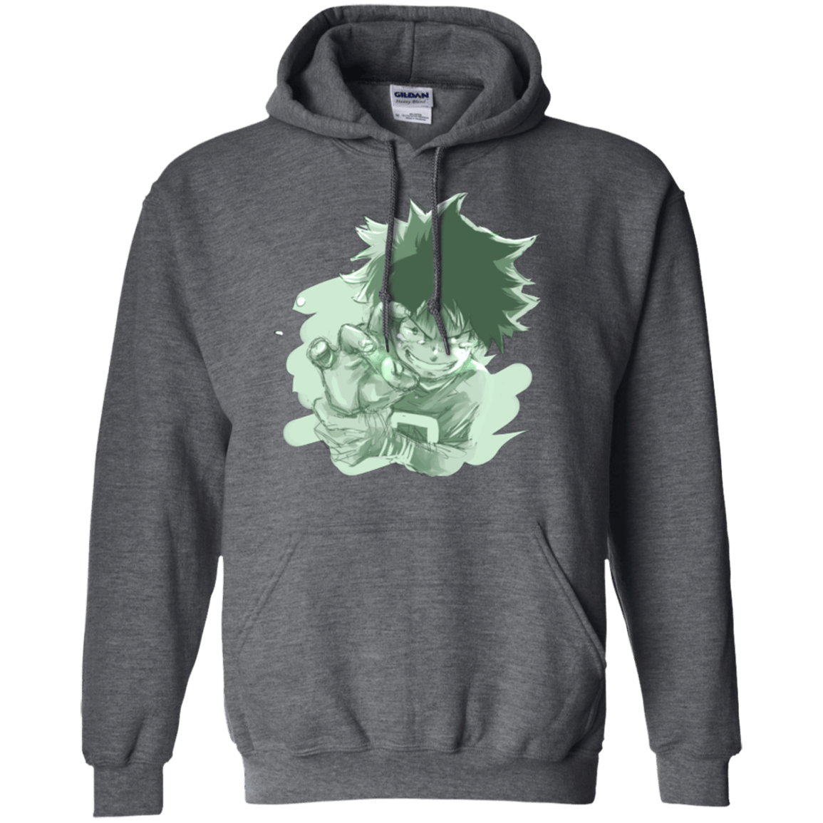 Sweatshirts Dark Heather / Small Deku Sketch Pullover Hoodie