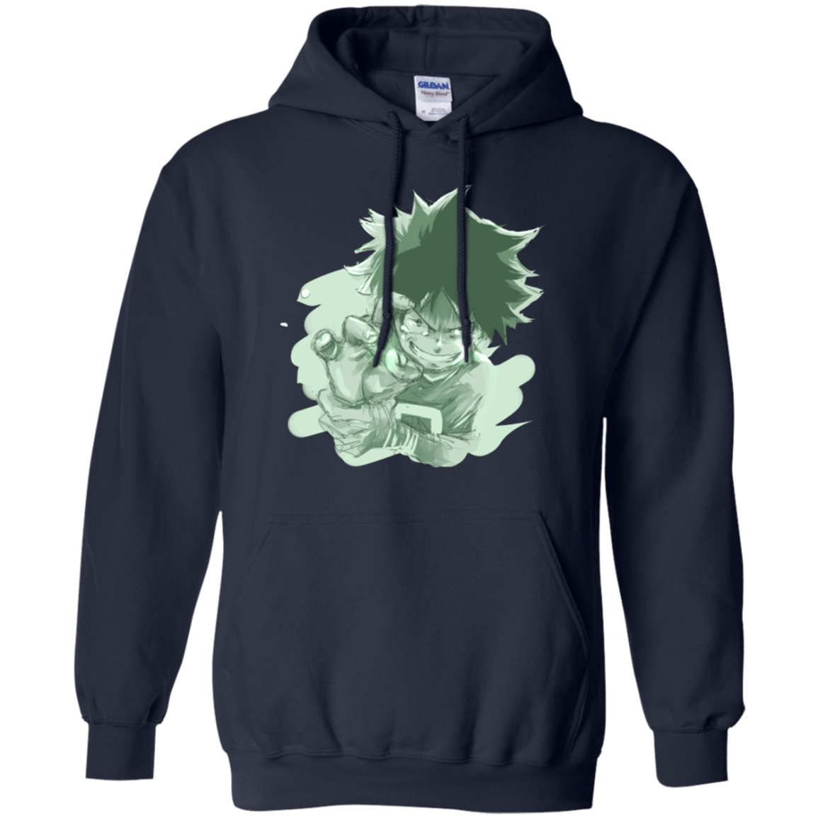 Sweatshirts Navy / Small Deku Sketch Pullover Hoodie